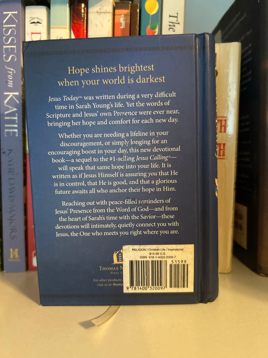 Jesus Today, Hardcover, with Full Scriptures: Experience Hope Through His Presence (A 150-Day Devotional)