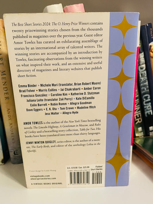The Best Short Stories 2024: The O. Henry Prize Winners