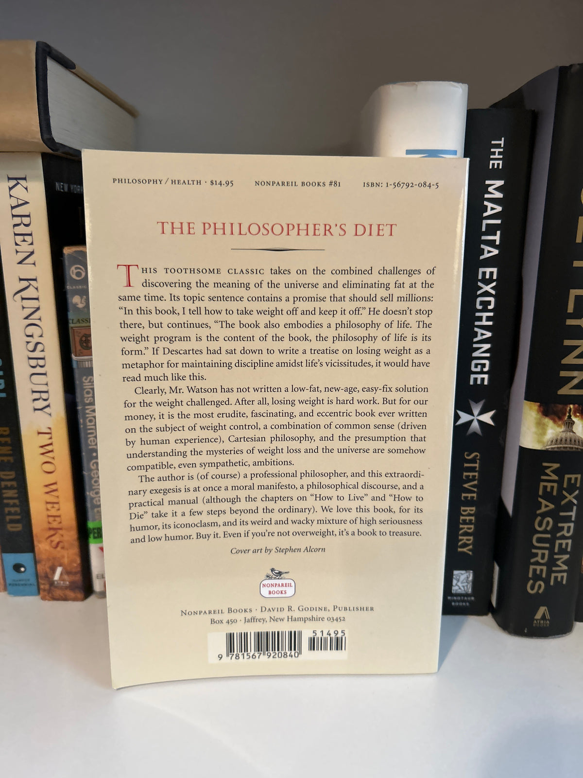 The Philosopher's Diet: How to Lose Weight and Change the World (Nonpareil Book, 81)
