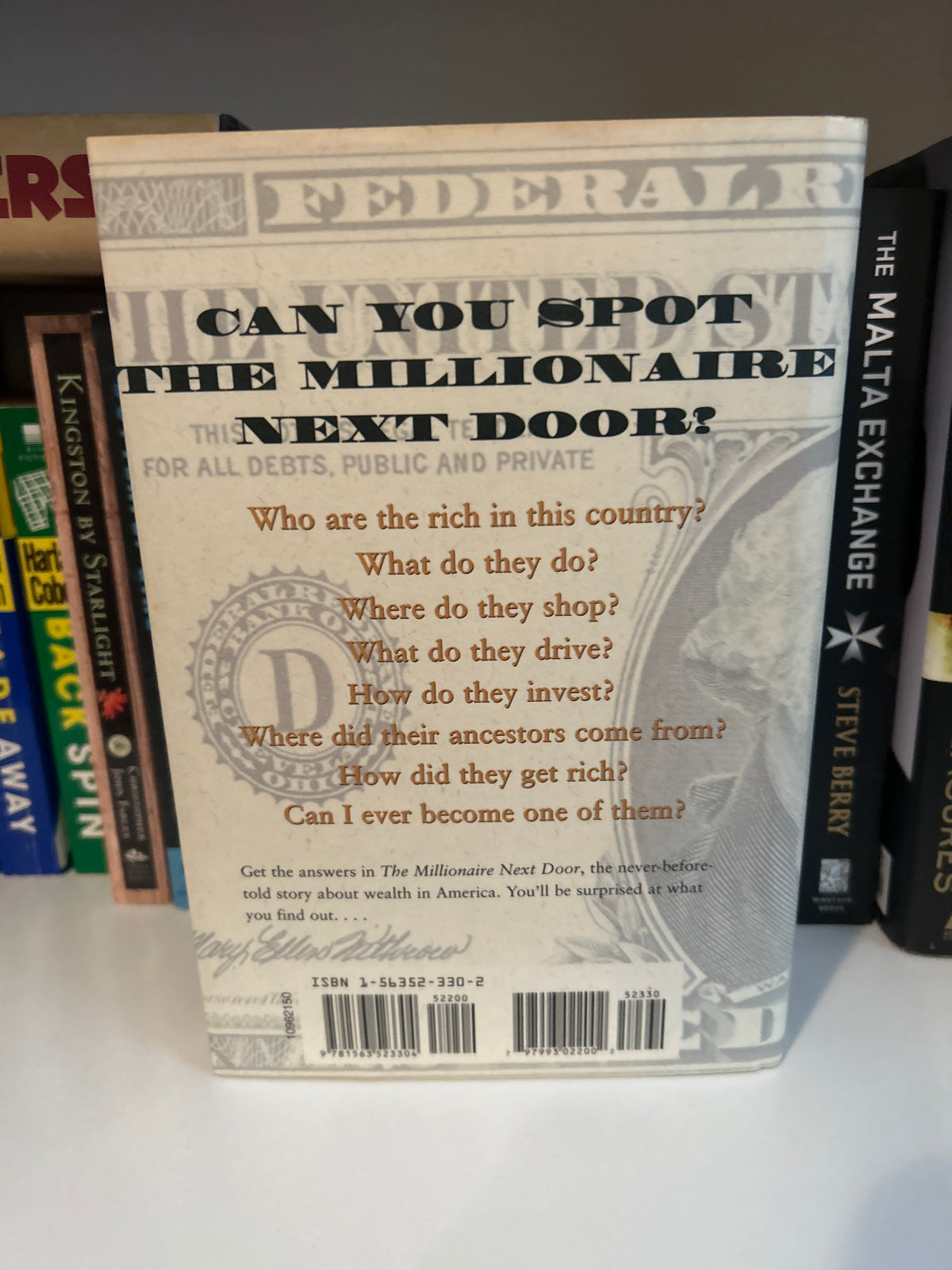 The Millionaire Next Door: The Surprising Secrets of America's Wealthy