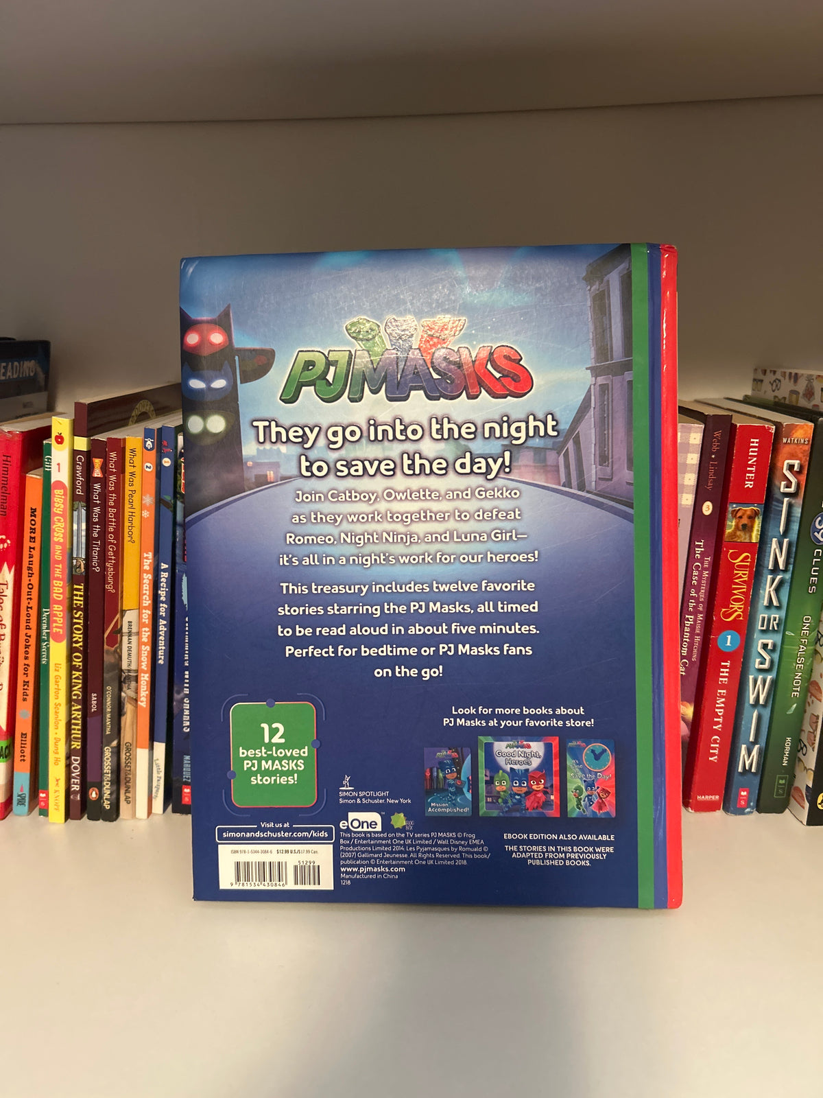 PJ Masks 5-Minute Stories