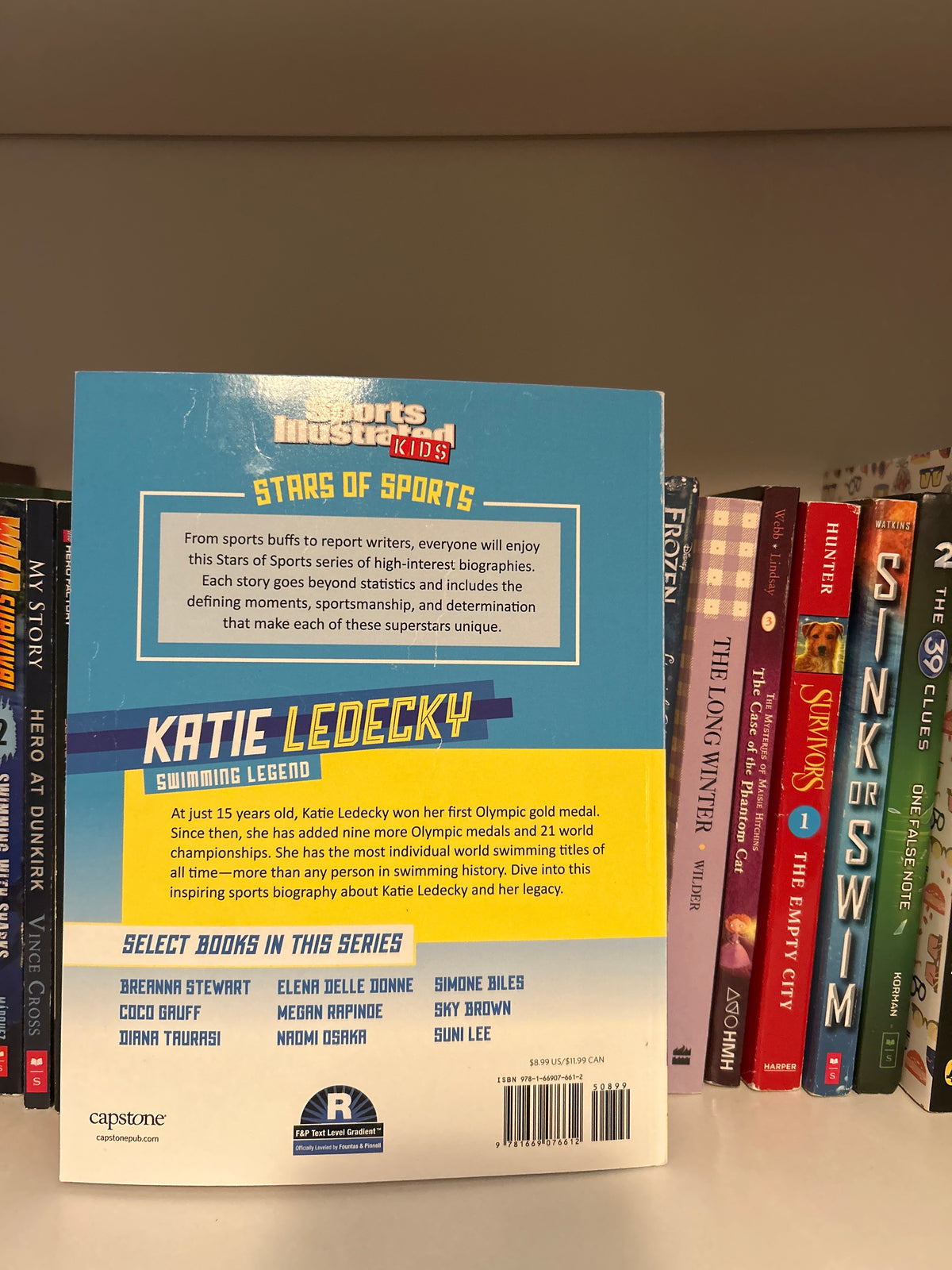 Katie Ledecky: Swimming Legend (Sports Illustrated Kids Stars of Sports)