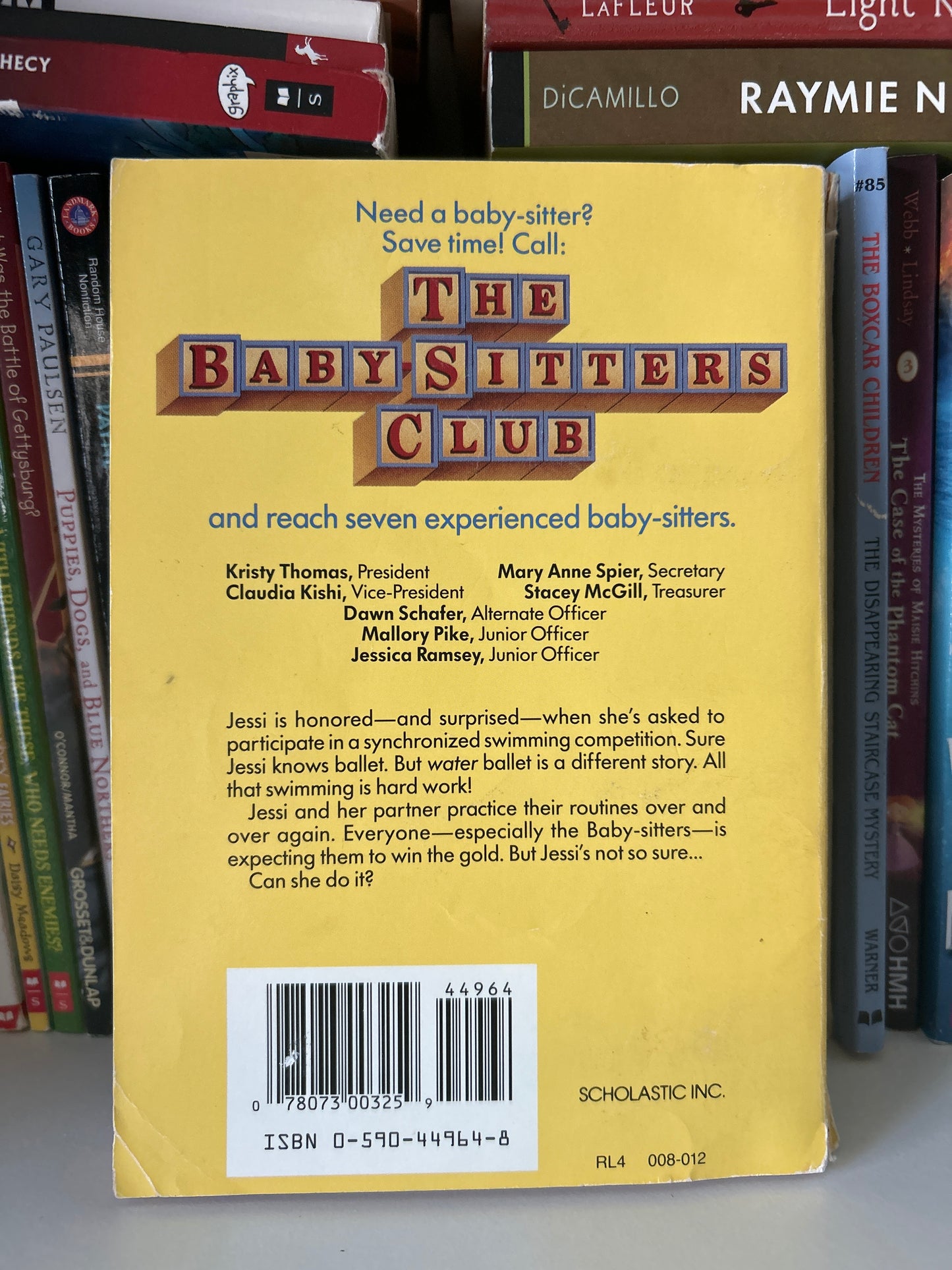 Jessi's Gold Medal (Baby-Sitters Club, 55)