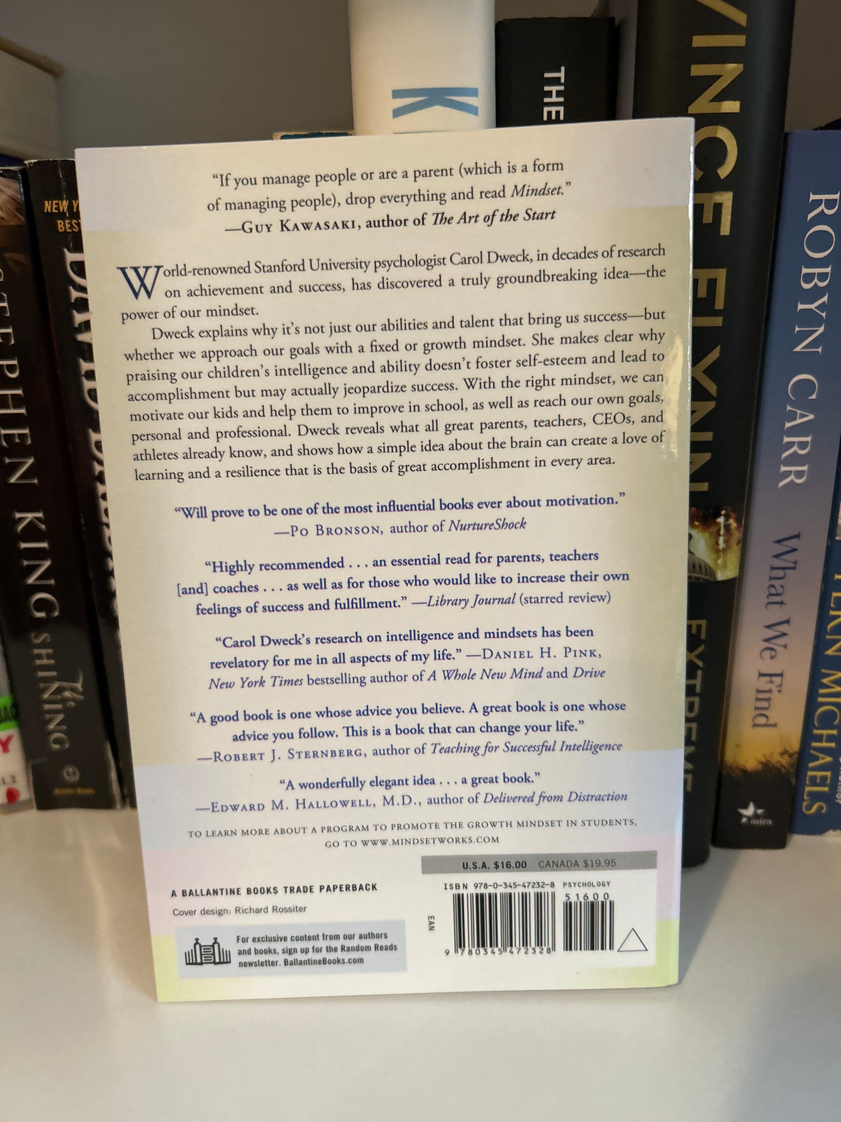 Mindset: The New Psychology of Success