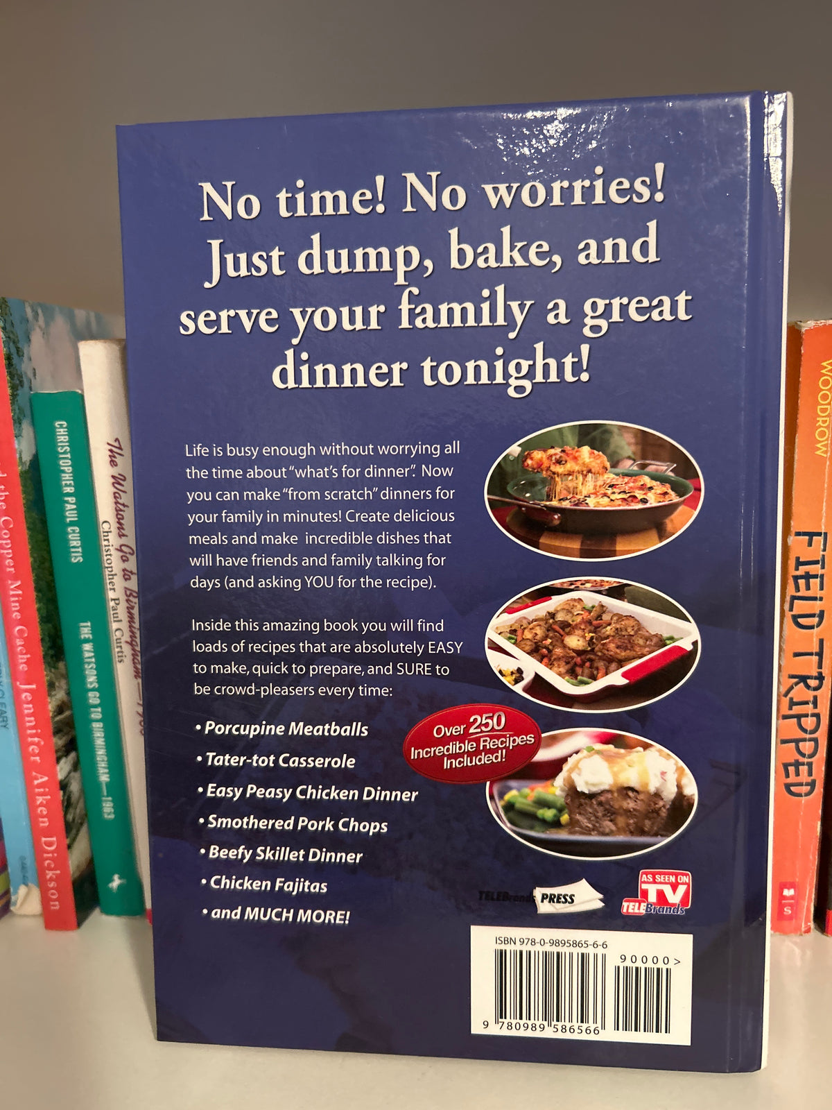 Dump Dinners, Quick and Easy Dinner Recipes by Cathy Mitchell