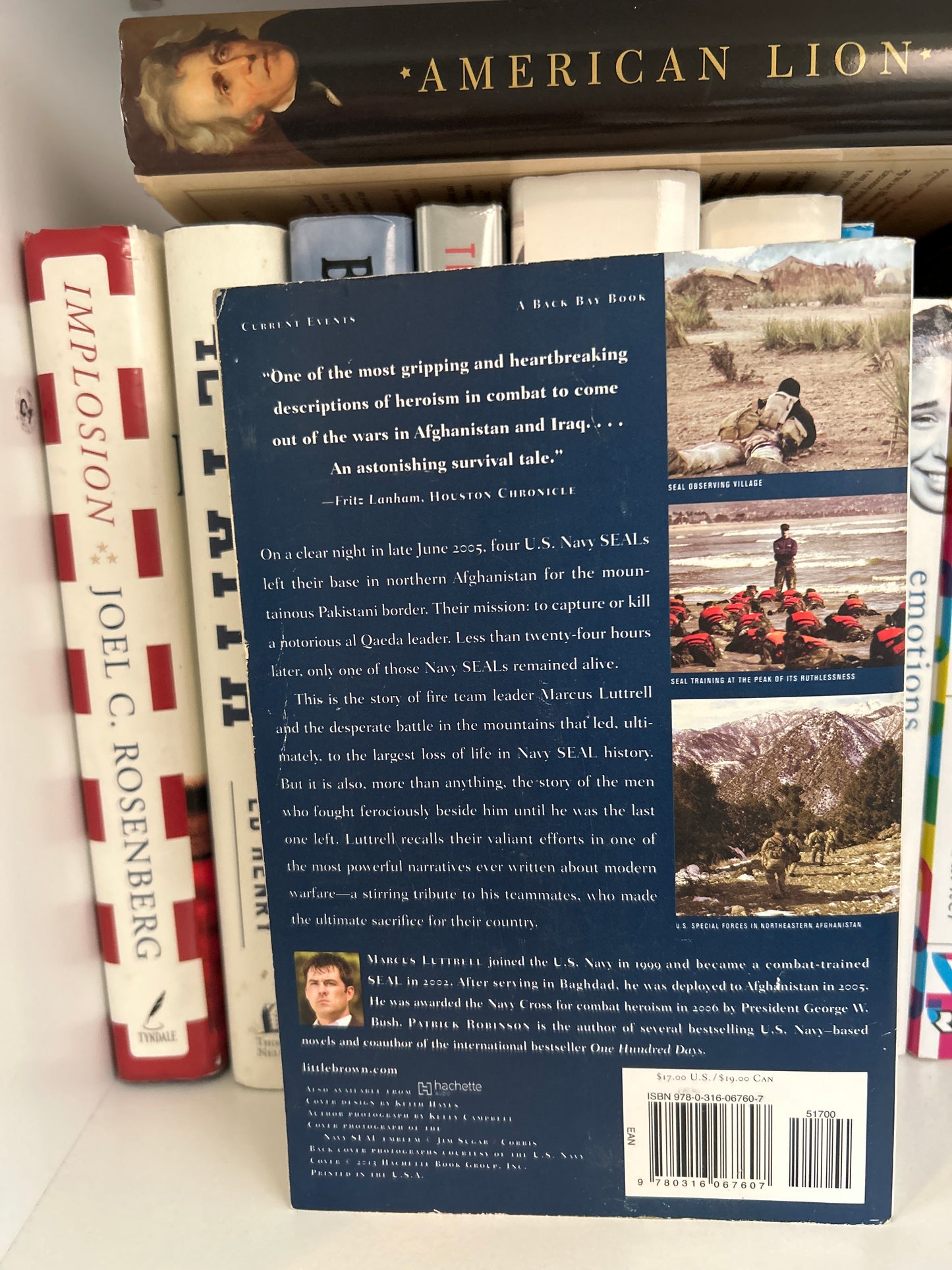 Lone Survivor: The Eyewitness Account of Operation Redwing and the Lost Heroes of SEAL Team 10