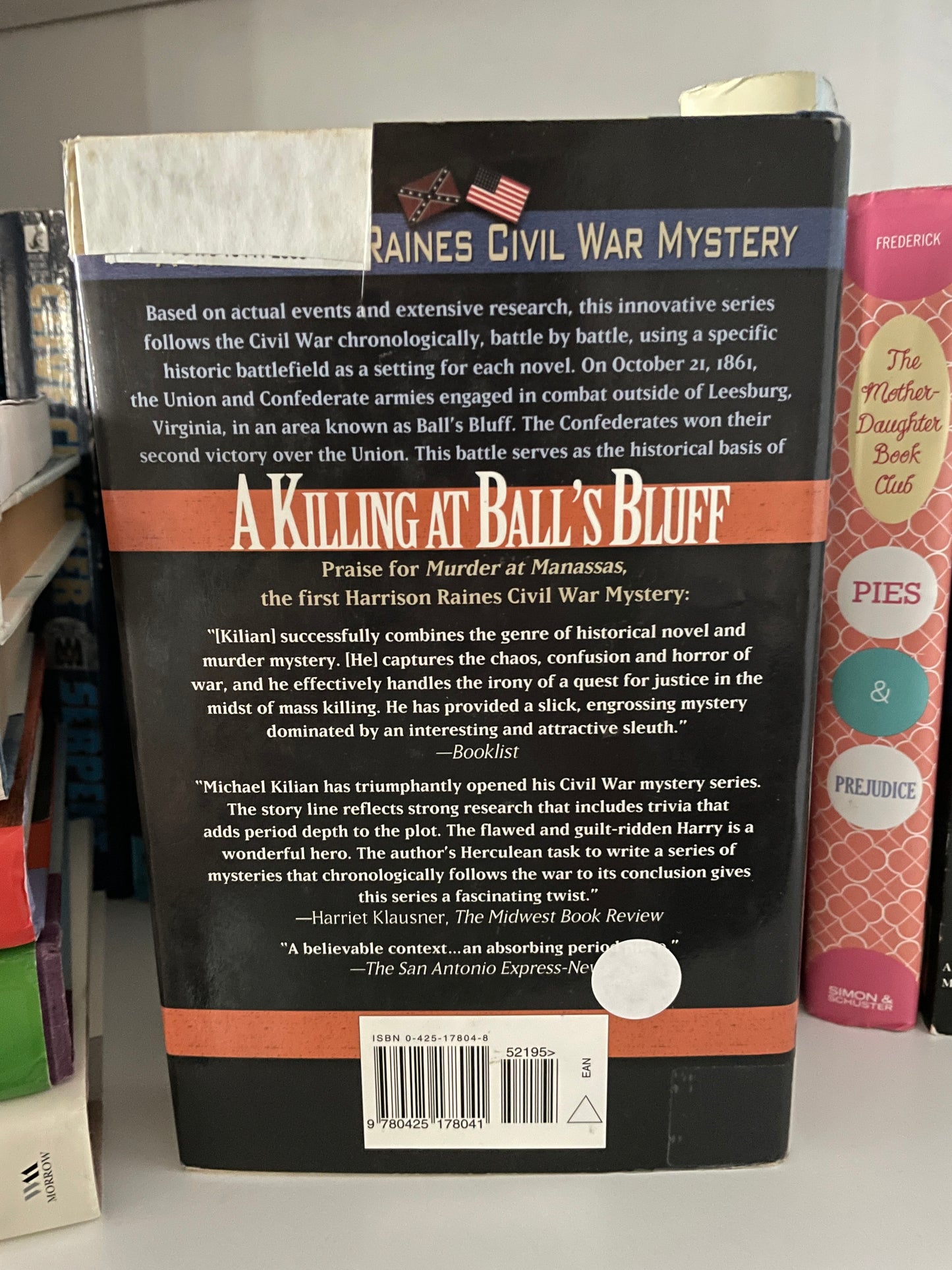 A Killing at Ball's Bluff (Harrison Raines Civil War Mysteries, Book 2)
