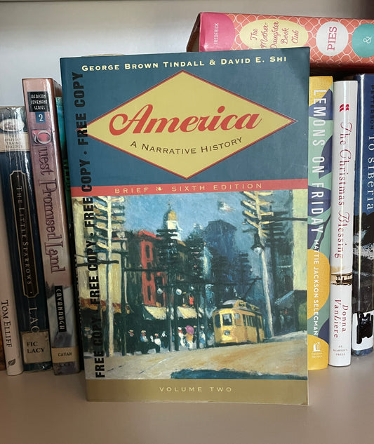 America: A Narrative History book cover