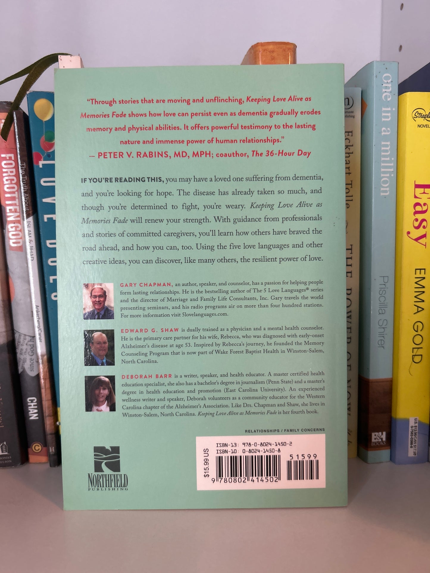 Keeping Love Alive as Memories Fade: The 5 Love Languages and the Alzheimer's Journey