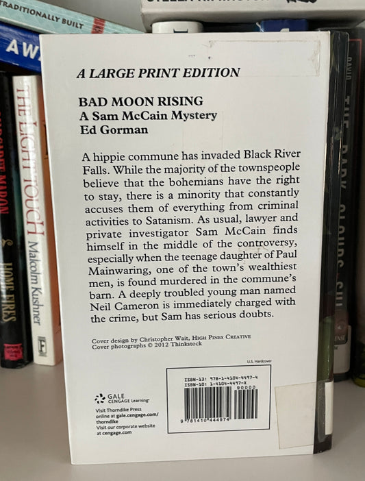 Bad Moon Rising ( Large Print)