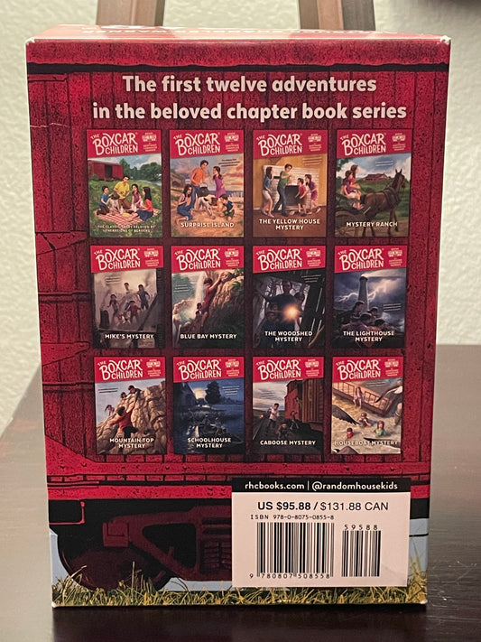 The Boxcar Children Bookshelf (The Boxcar Children Mysteries, Books 1-12) (Missing #5)