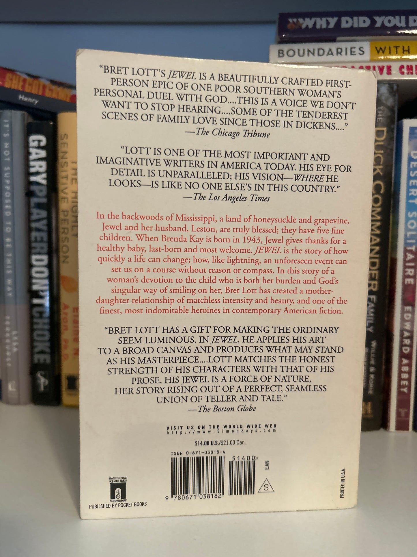 Jewel (Oprah's Book Club)