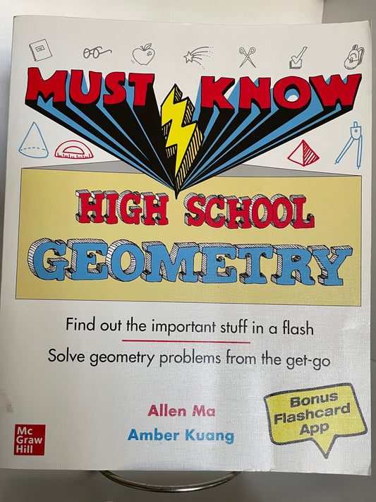 Must Know High School Geometry - The Aged Page
