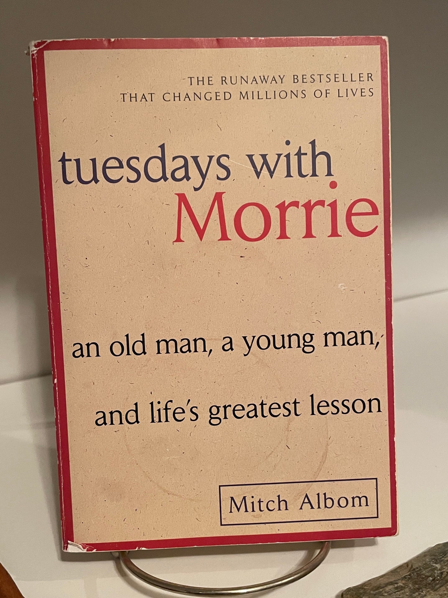 Tuesdays with Morrie: An Old Man, a Young Man, and Life's Greatest Lesson - The Aged Page