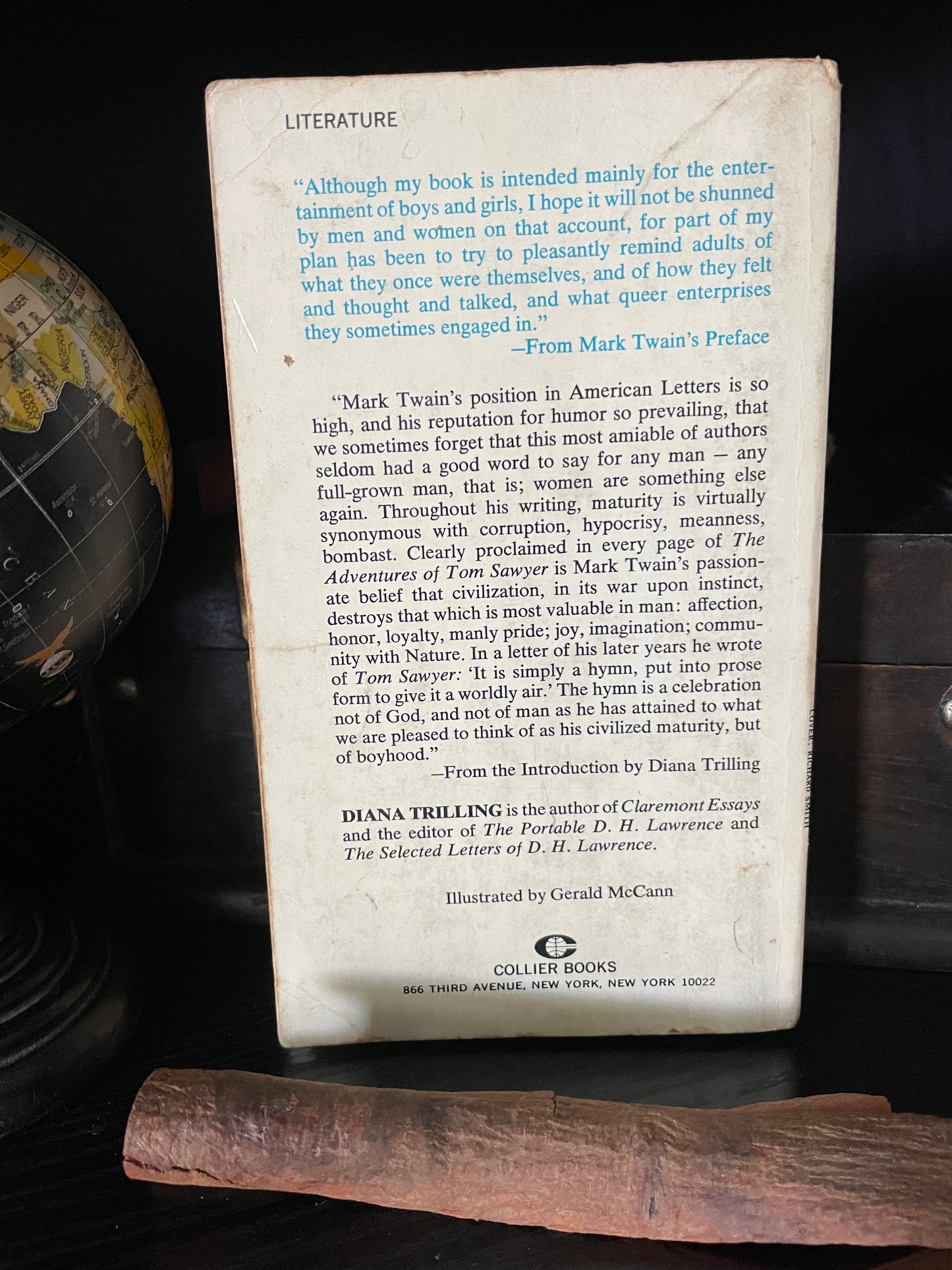 The Adventures of Tom Sawyer (Collins Classics - RARE Edition) - The Aged Page