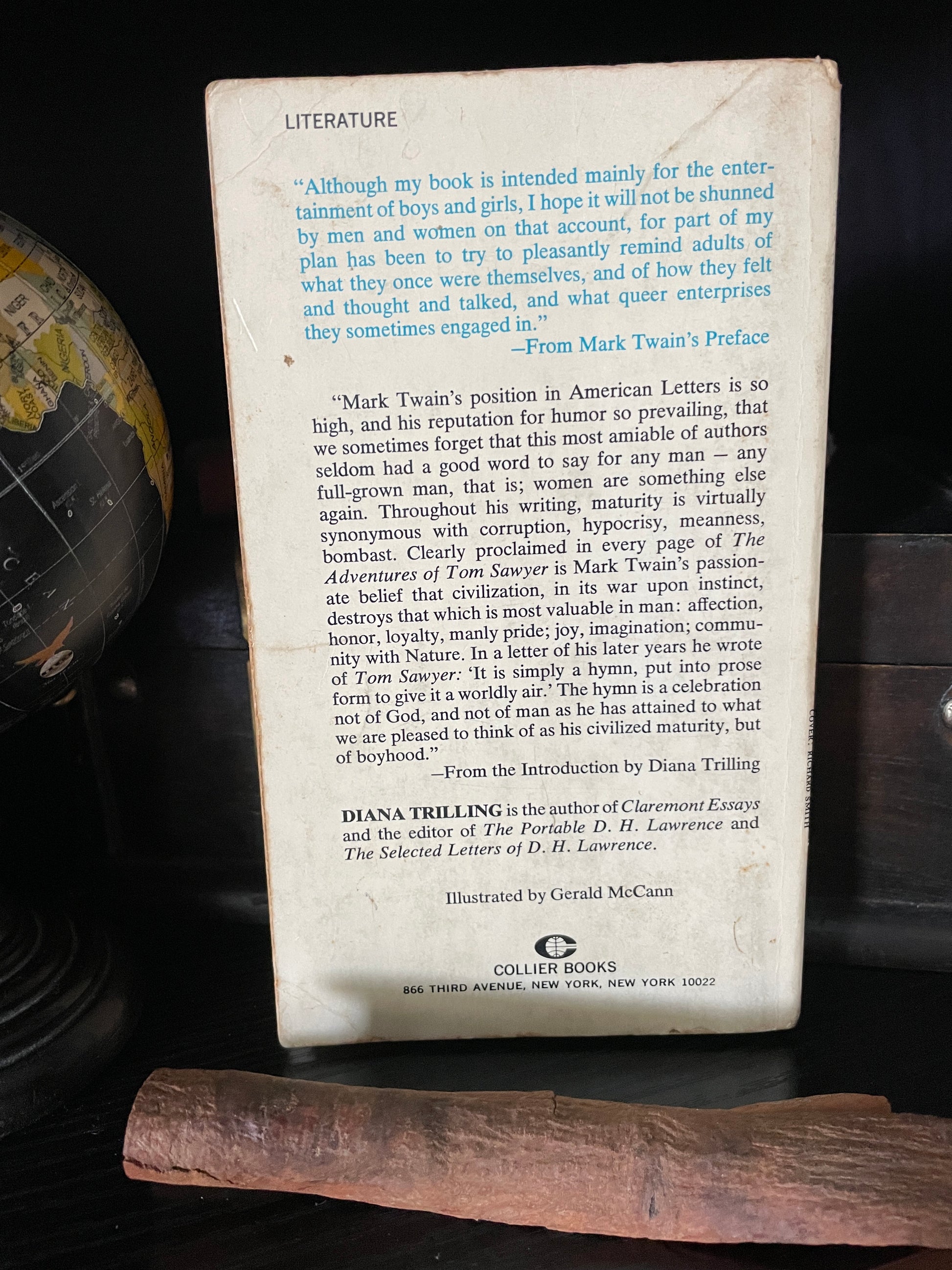 The Adventures of Tom Sawyer (Collins Classics - RARE Edition) - The Aged Page