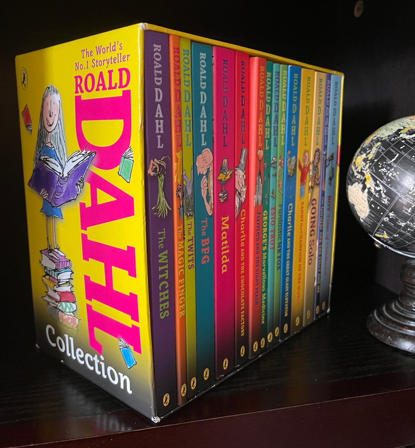 Roald Dahl Phizz-Whizzing Collection: 15 Book Box Set in Slipcover - The Aged Page