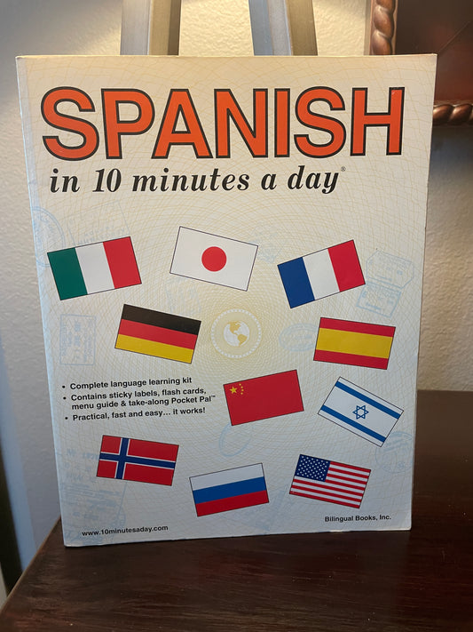 Spanish in 10 Minutes a Day® (10 Minutes a Day Series) (English and Spanish Edition) - The Aged Page