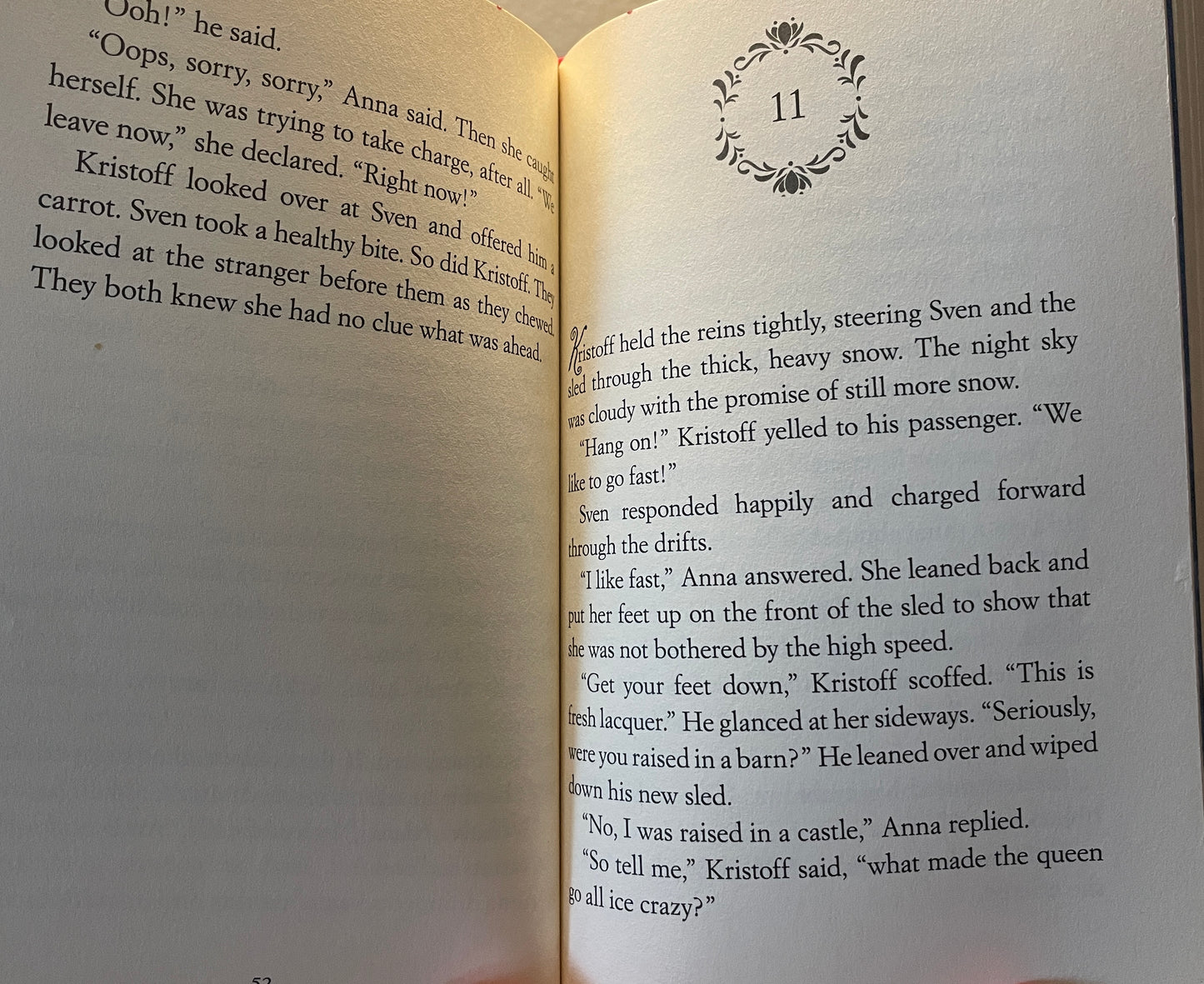 DISNEY FROZEN: Special Edition Junior Novelization - The Aged Page