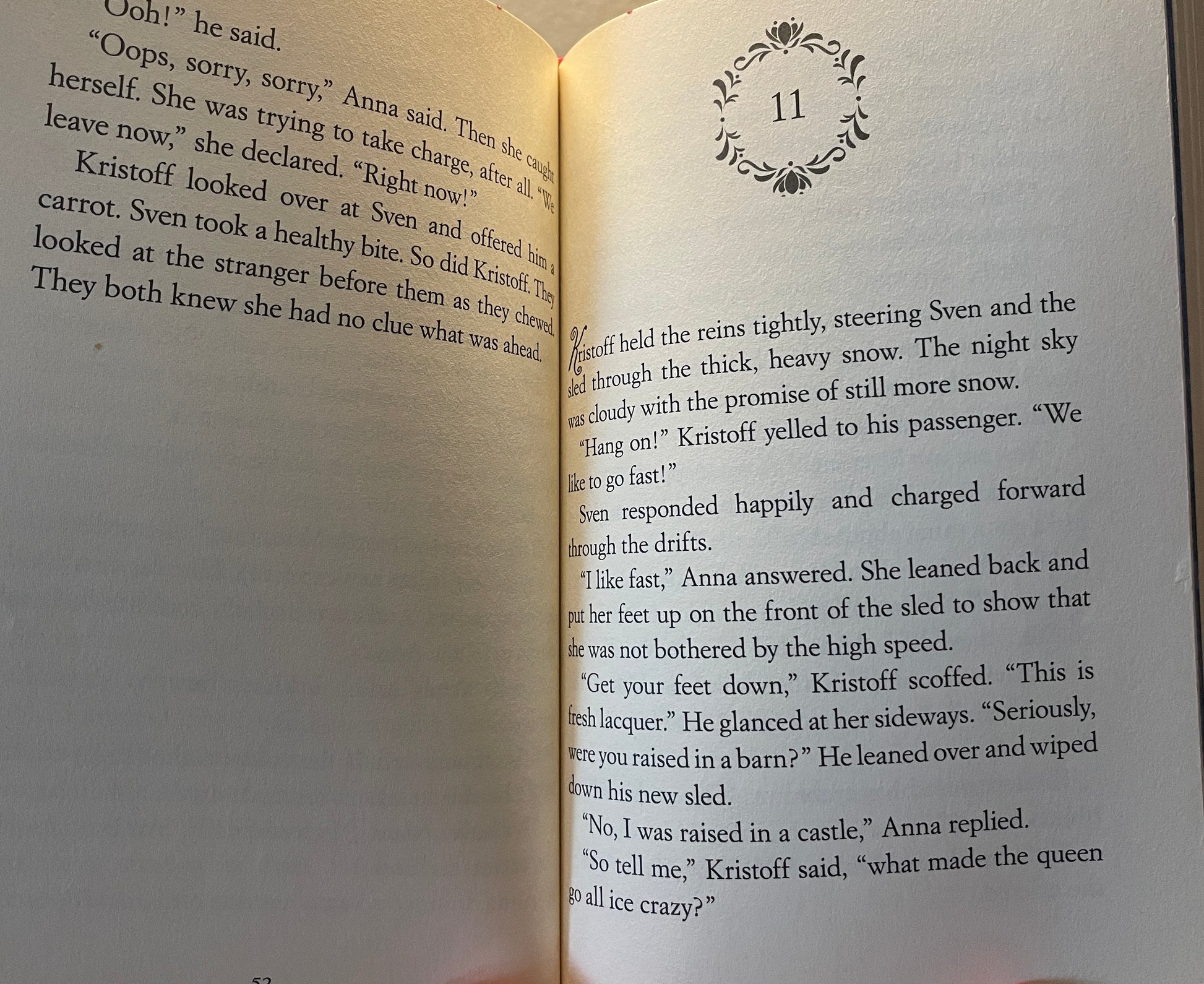 DISNEY FROZEN: Special Edition Junior Novelization - The Aged Page