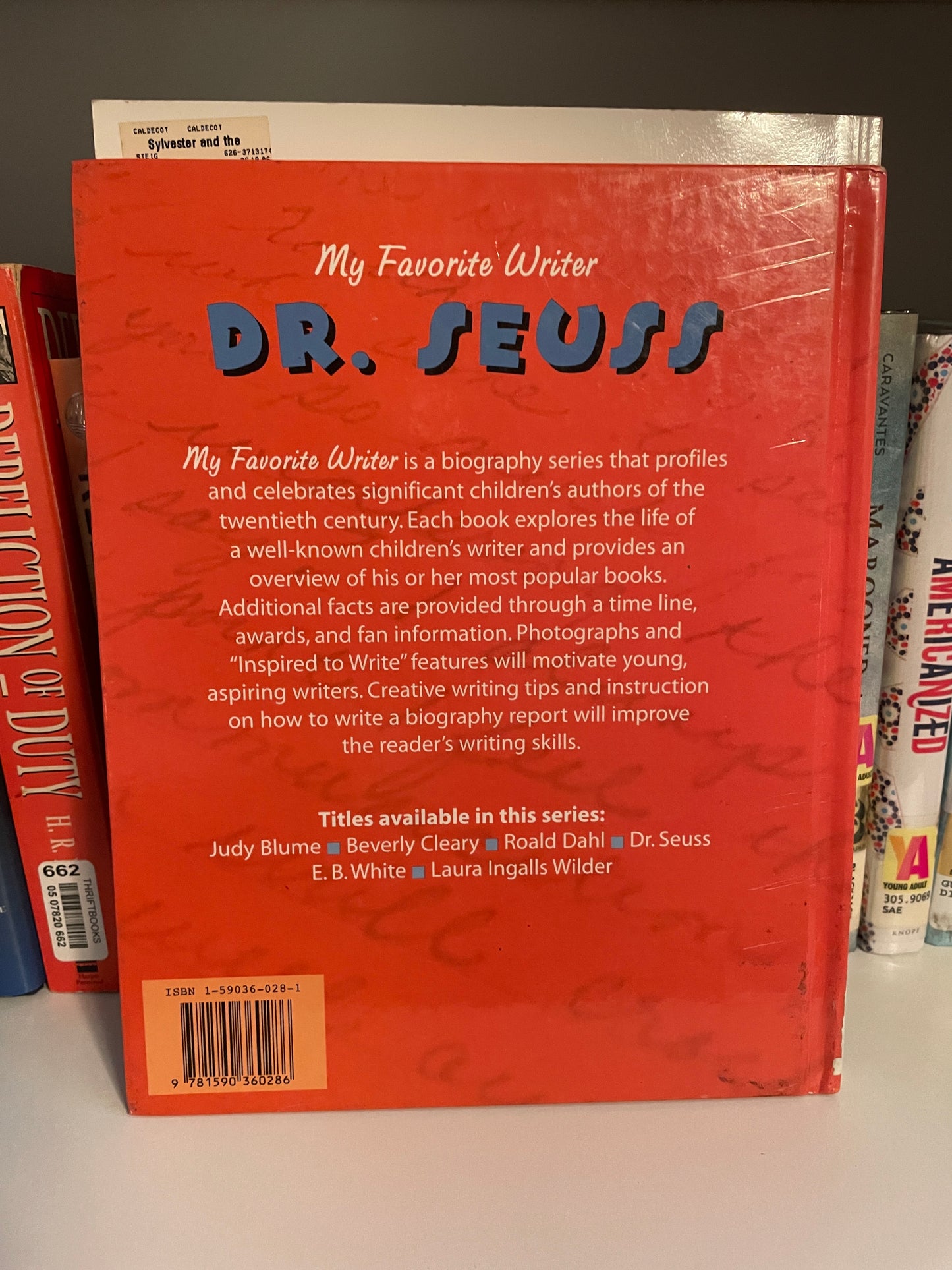 Dr. Seuss (My Favorite Writer)