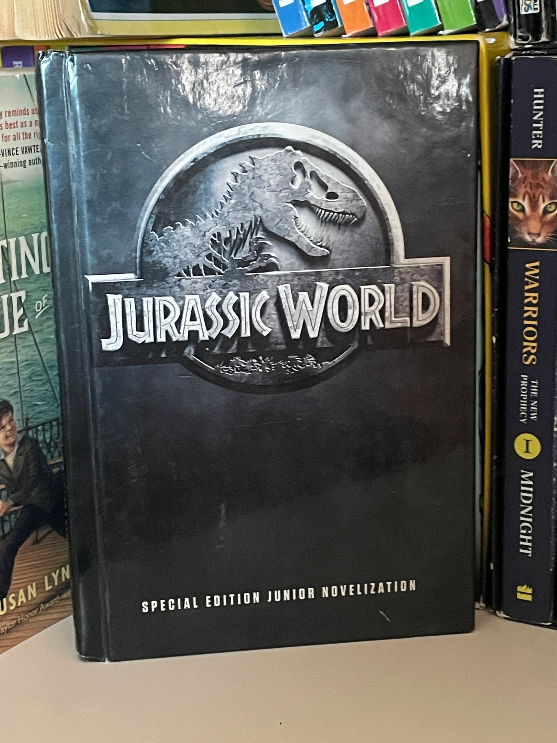Jurassic World book cover