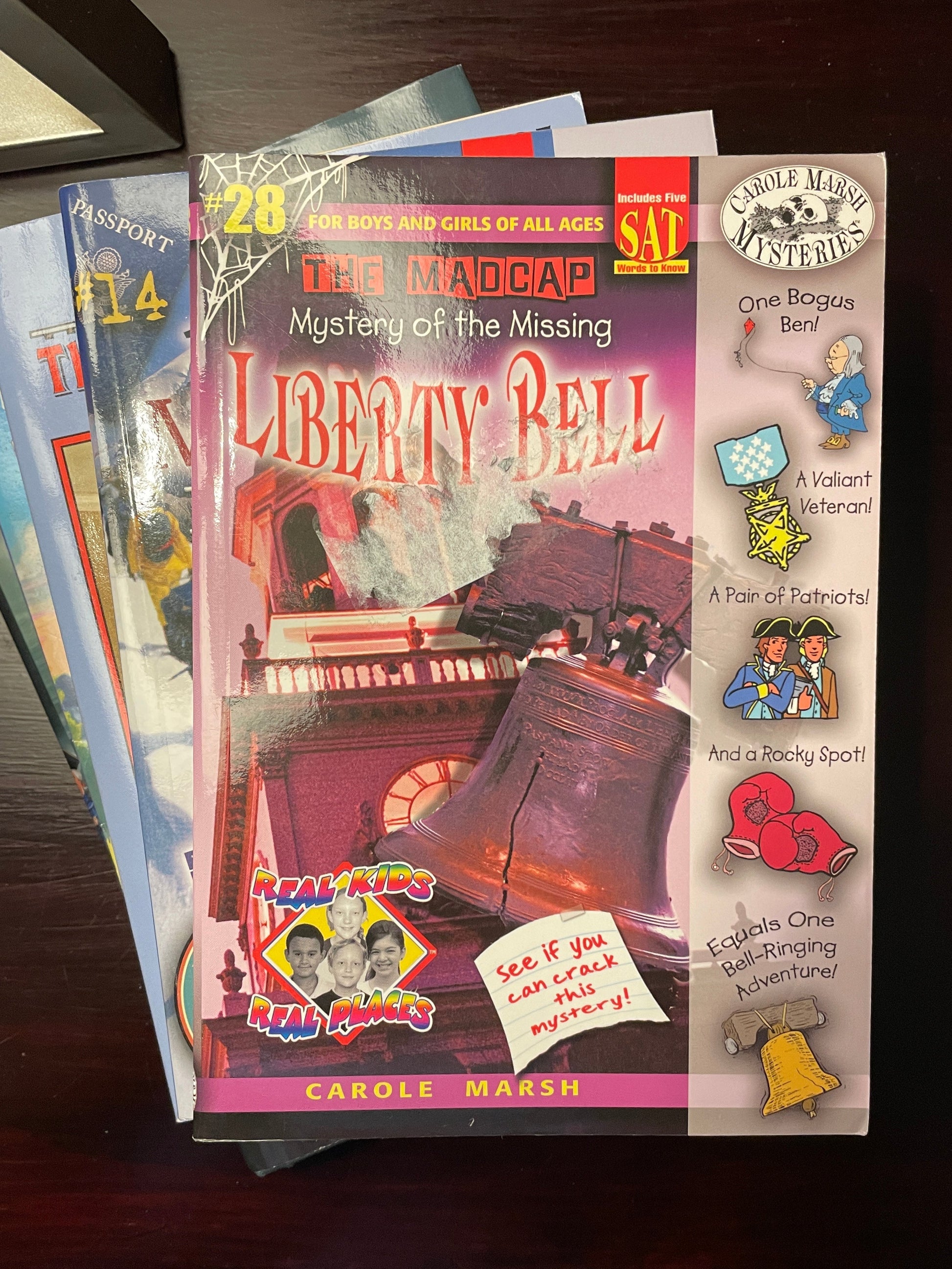 Mystery of the Missing Liberty Bell book cover