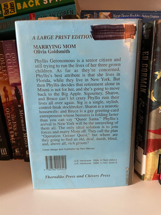 Marrying Mom: A Novel (Large Print)