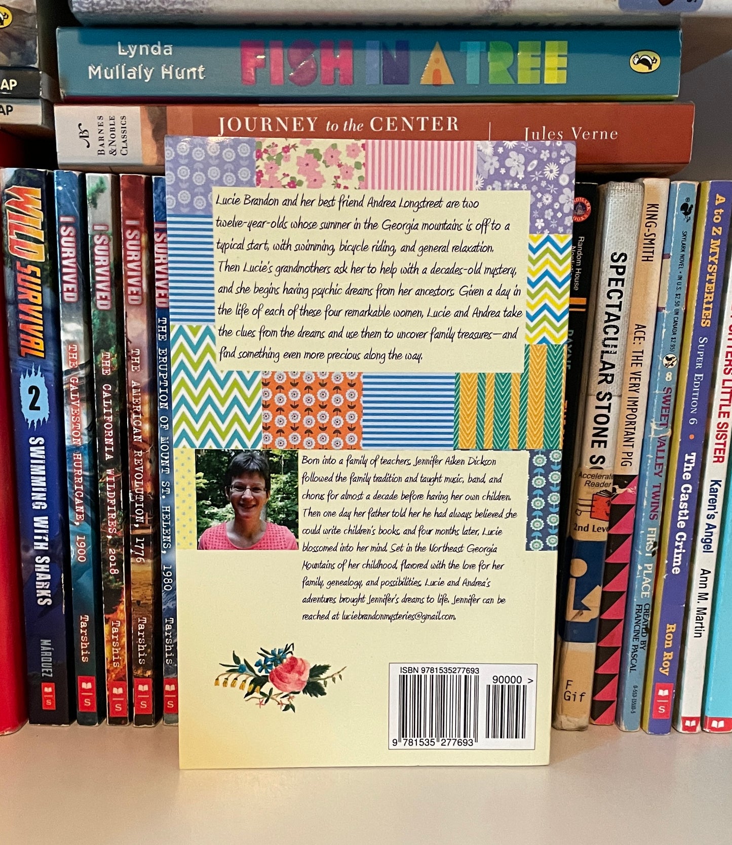 Lucie Brandon and the Mystery of the Patchwork Dreams  - SIGNED COPY