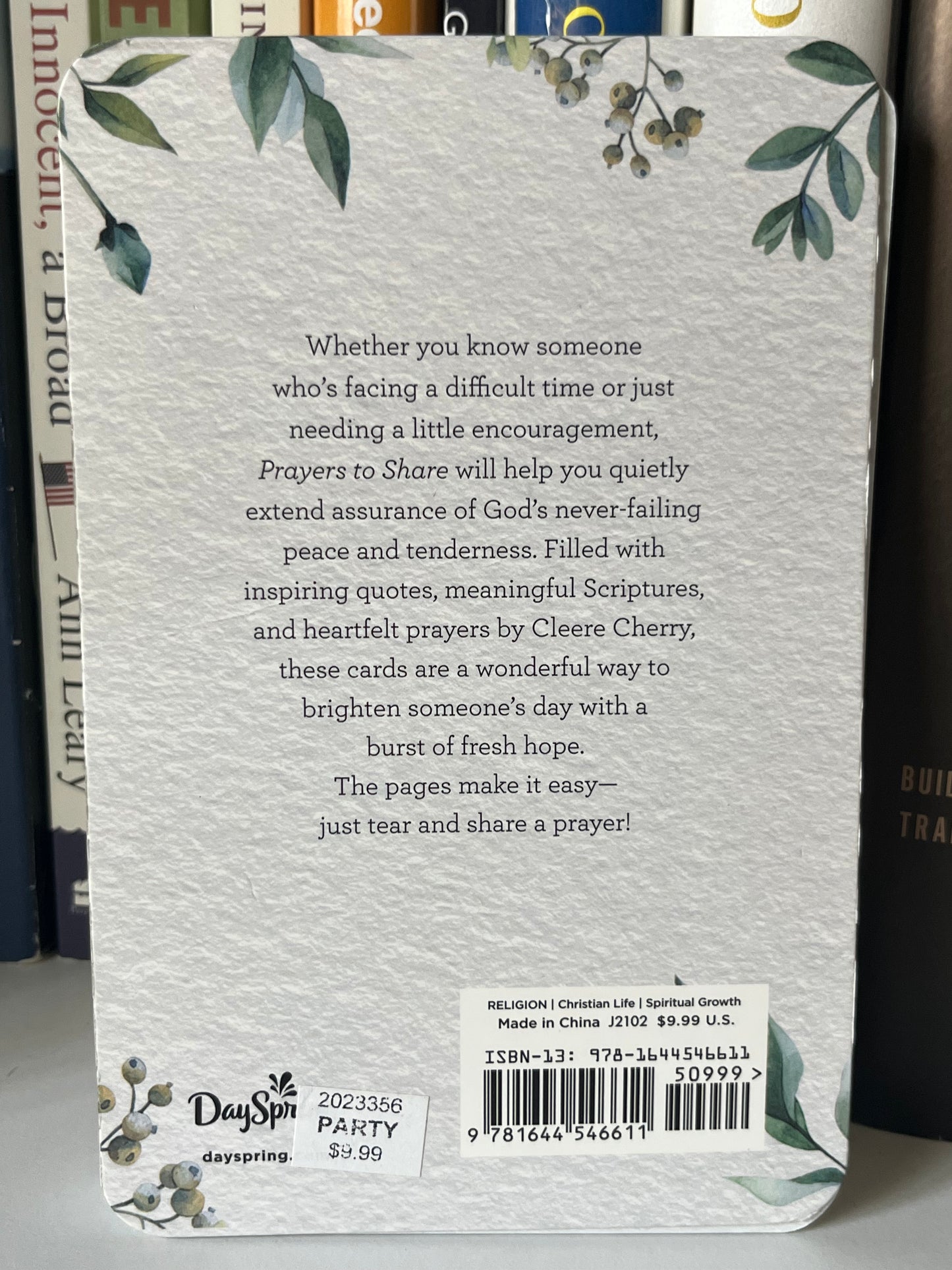 100 Pass-Along Notes for Peace: Prayers to Share (Shareable Messages of Encouragement with a Prayer, Scripture, and Inspirational Quote)