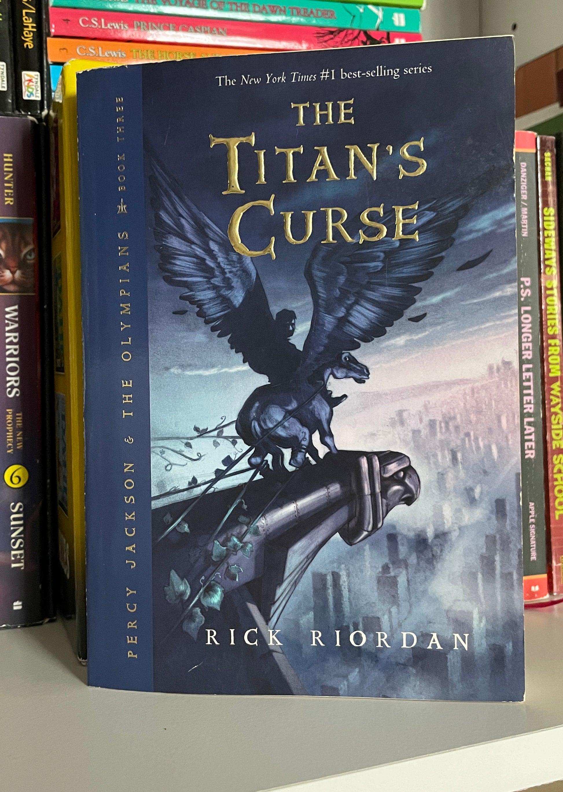 The Titan's Curse Book Cover