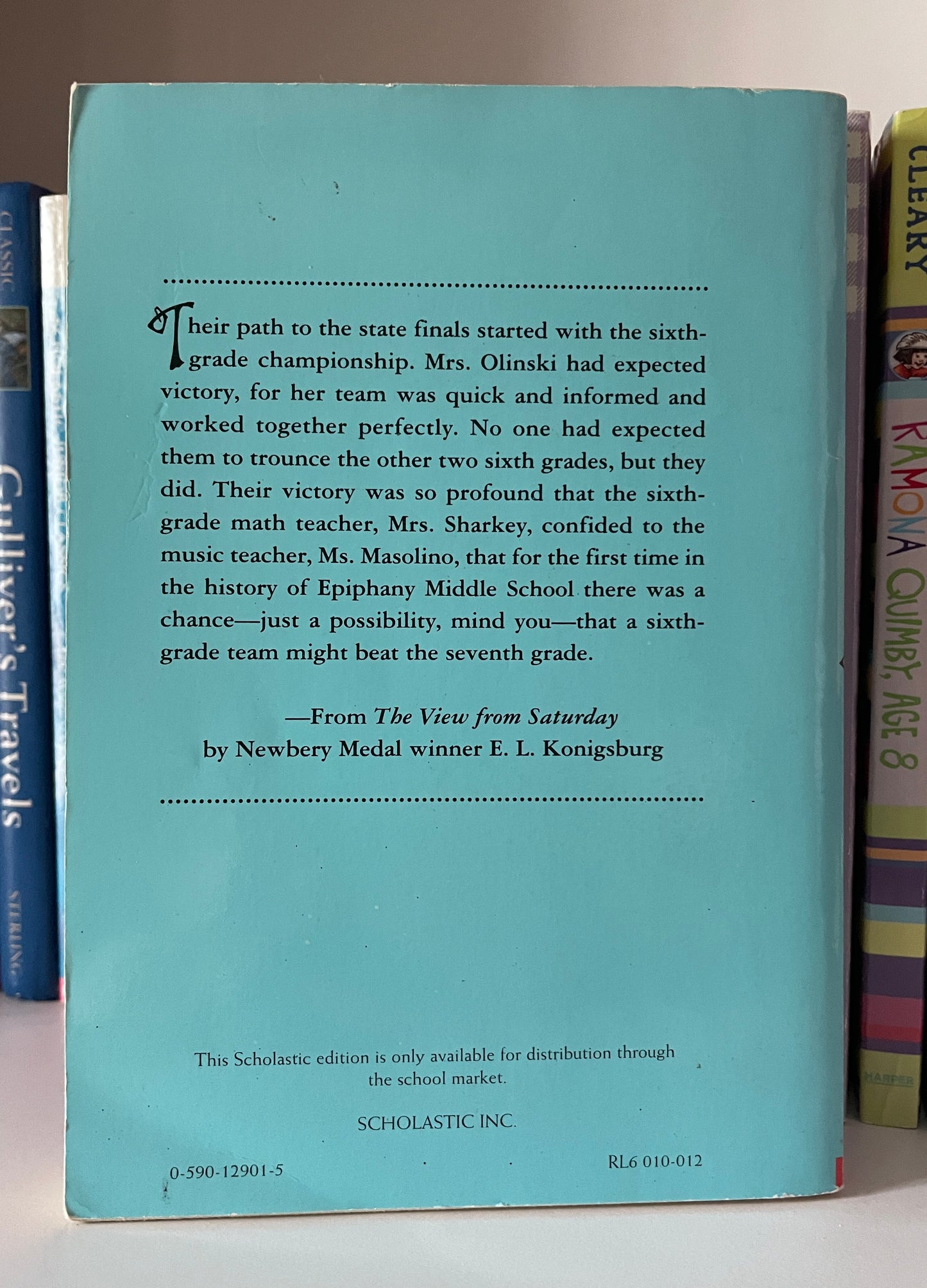 The View From Saturday