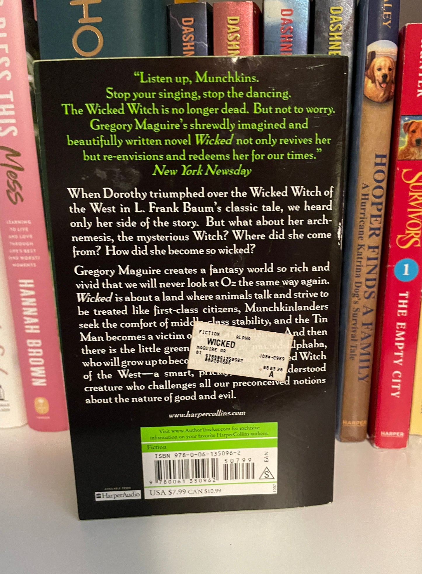 Wicked: The Life and Times of the Wicked Witch of the West (Wicked Years)