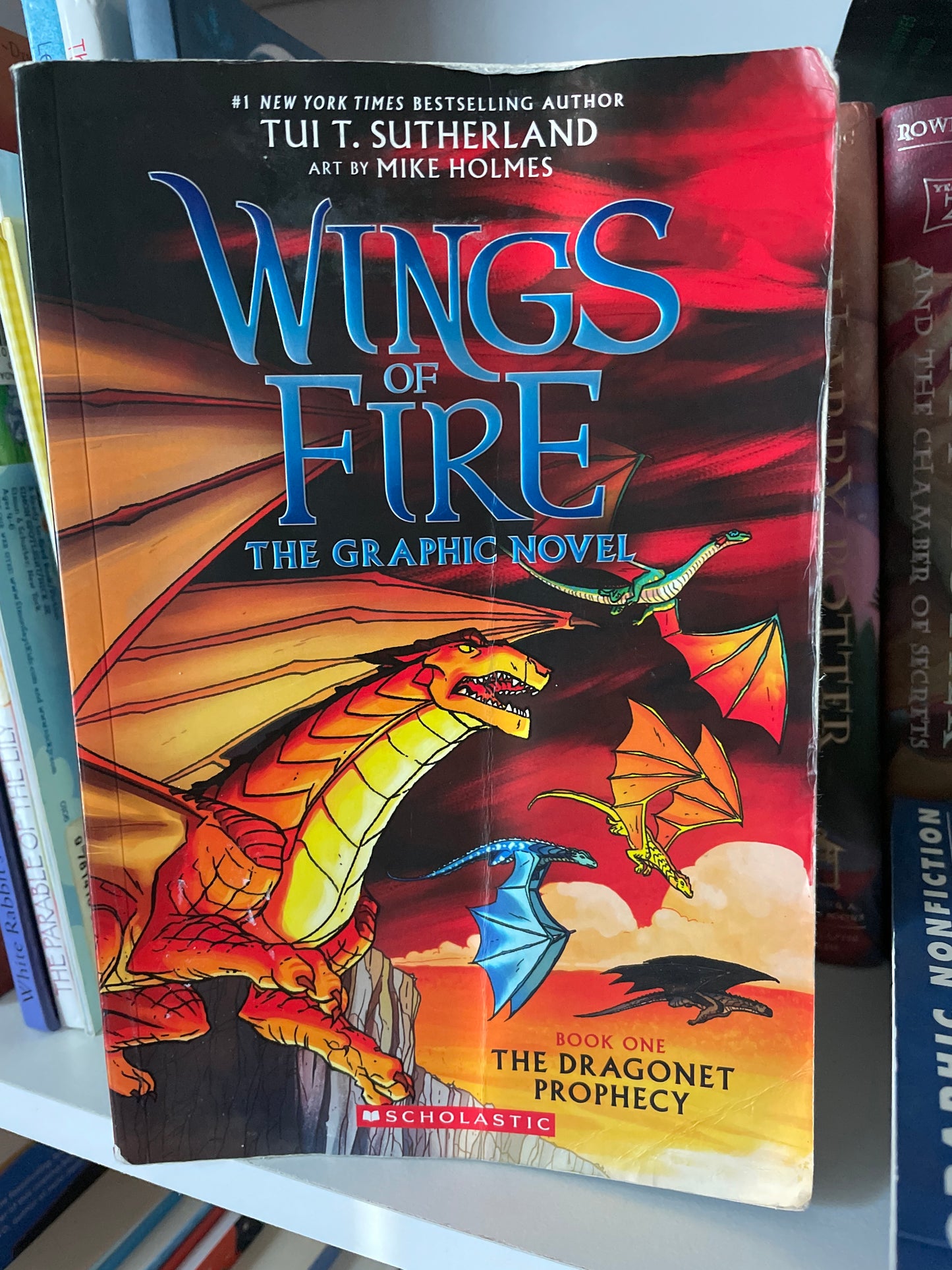 The Wings of Fire: The Dragonet Prophecy: A Graphic Novel (Wings of Fire Graphic Novel #1): The Graphic Novel (1) (Wings of Fire Graphix)