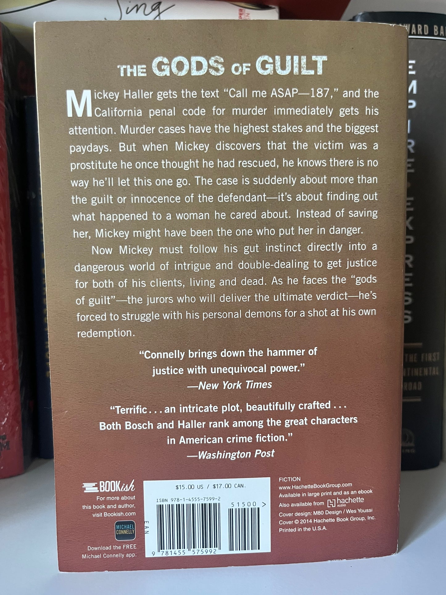 The Gods of Guilt (A Lincoln Lawyer Novel, 5)
