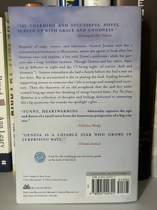 Welcome to the Great Mysterious: A Novel (Ballantine Reader's Circle)