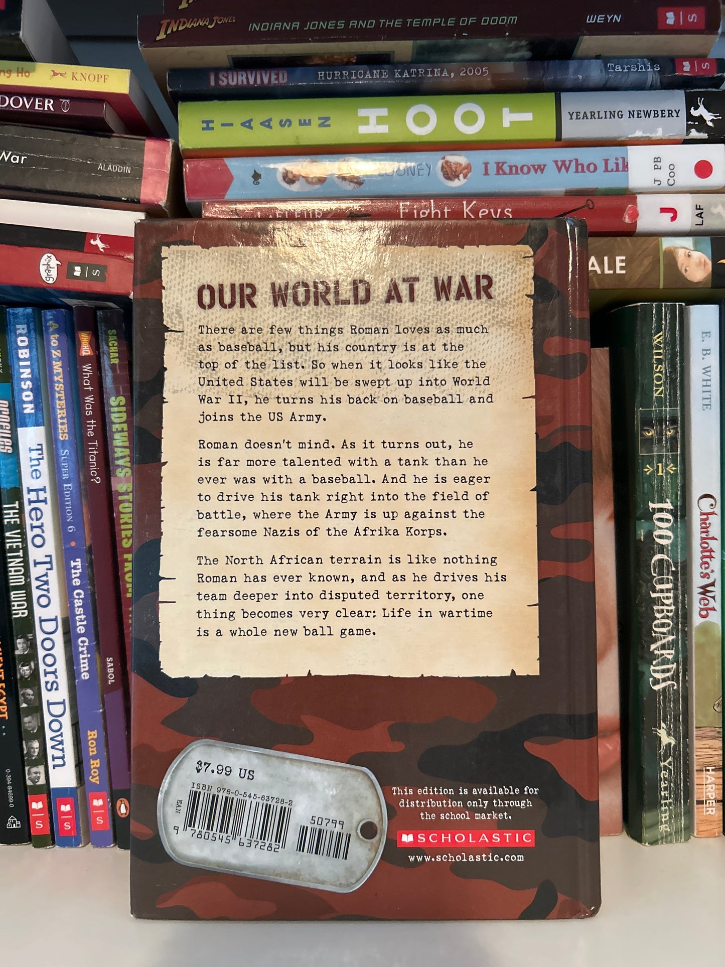 World War II Book 1: The Right Fight by Chris Lynch (2014-01-07)