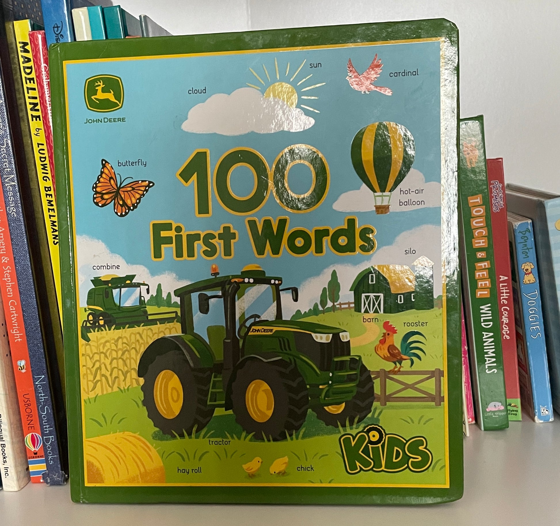 100 First words book cover