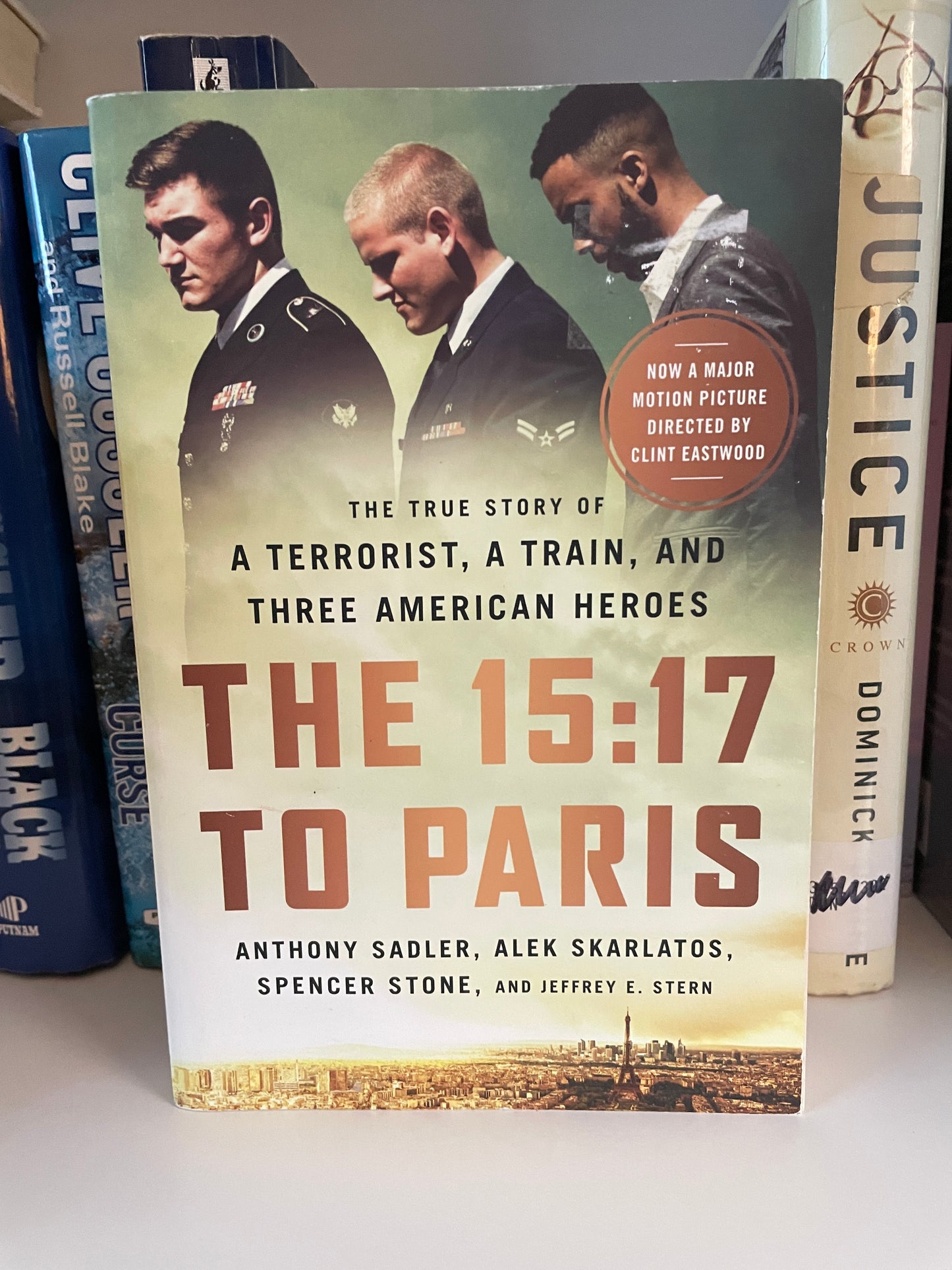 The 15:17 to Paris: The True Story of a Terrorist, a Train, and Three American Heroes