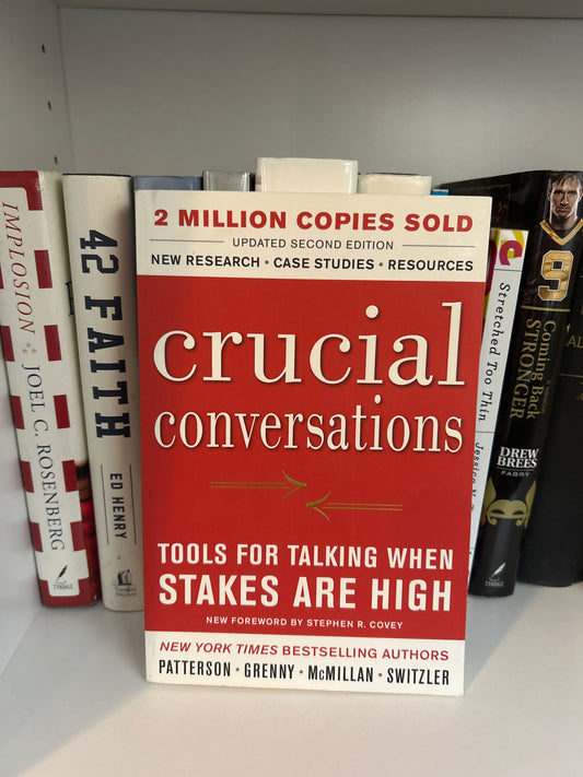 Crucial Conversations Tools for Talking When Stakes Are High, Second Edition