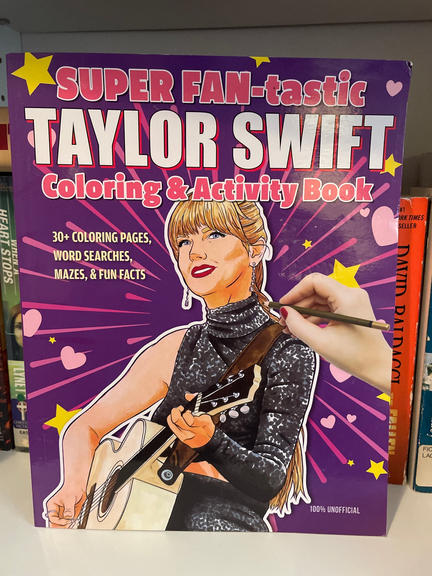 TAYLOR SWIFT Coloring & Activity Book