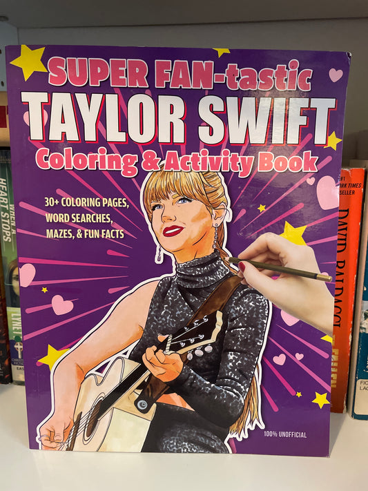 TAYLOR SWIFT Coloring & Activity Book