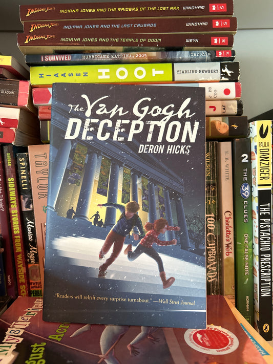 The Van Gogh Deception: A Breathtaking Art Mystery about a Boy with Amnesia Racing to Stop a Museum Heist for Children (Ages 10-12) (The Lost Art Mysteries, 1)