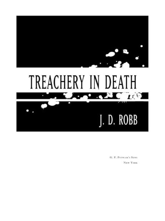 Treachery in Death cover image