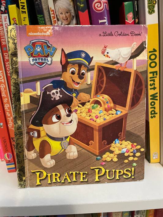 Pirate Pups! (Paw Patrol) (Little Golden Book)