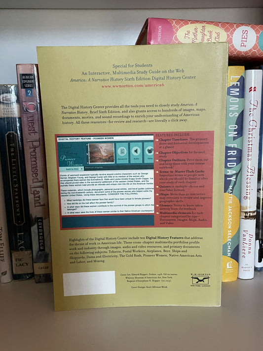 America a Narrative History