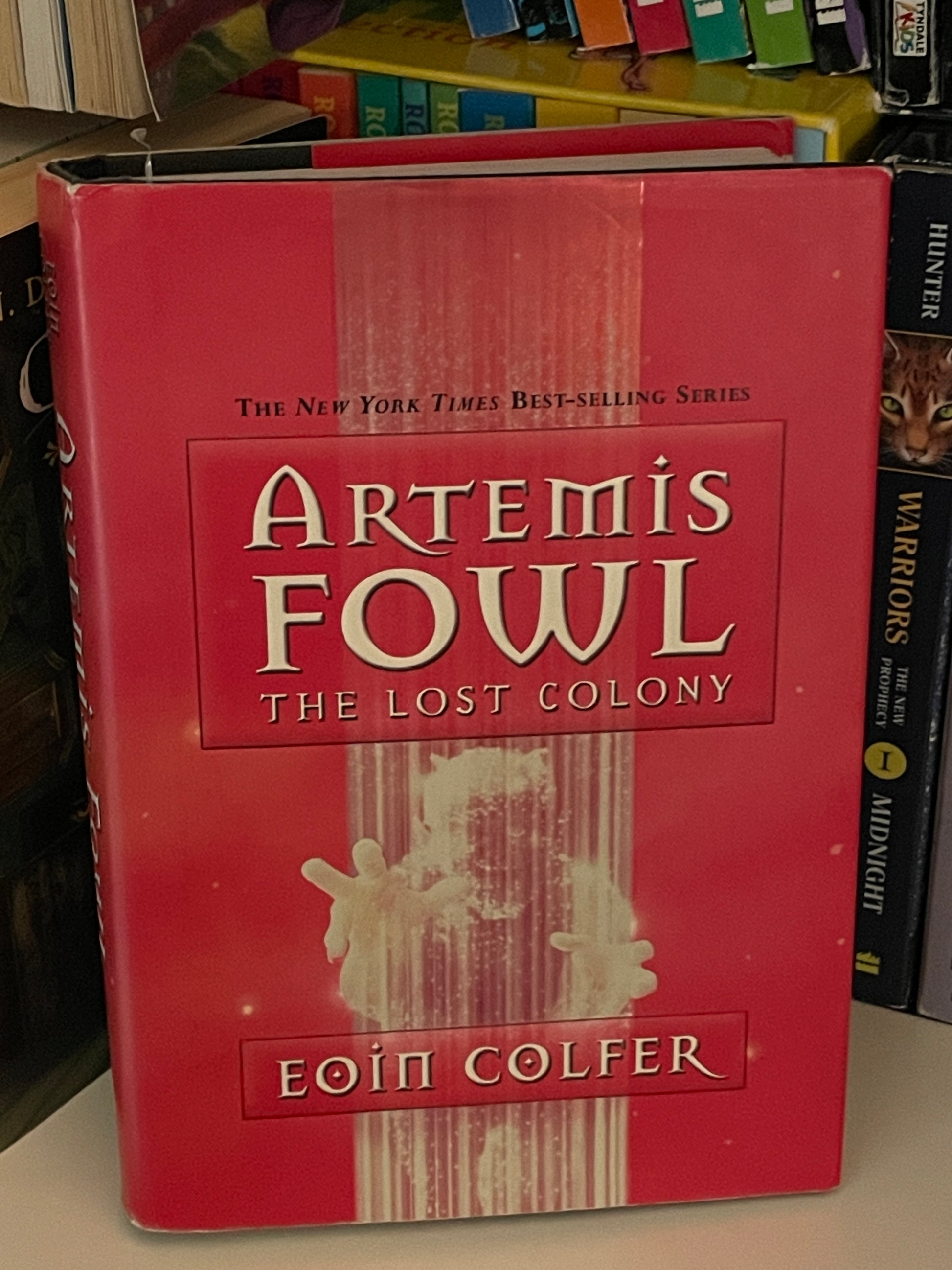 Artemis Fowl The Lost Colony book cover