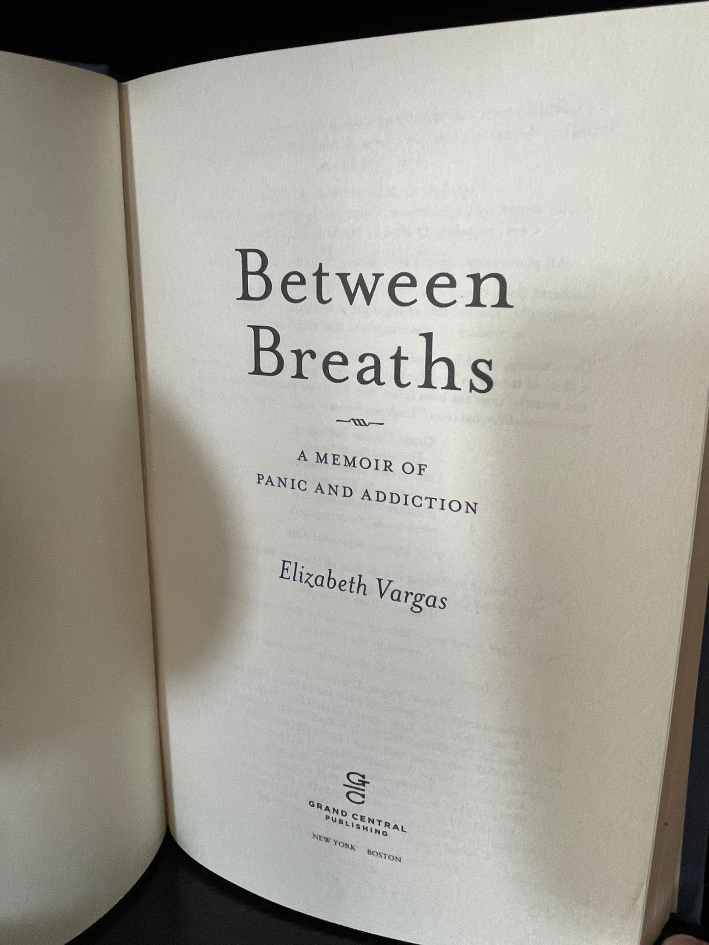Between Breaths: A Memoir of Panic and Addiction - The Aged Page