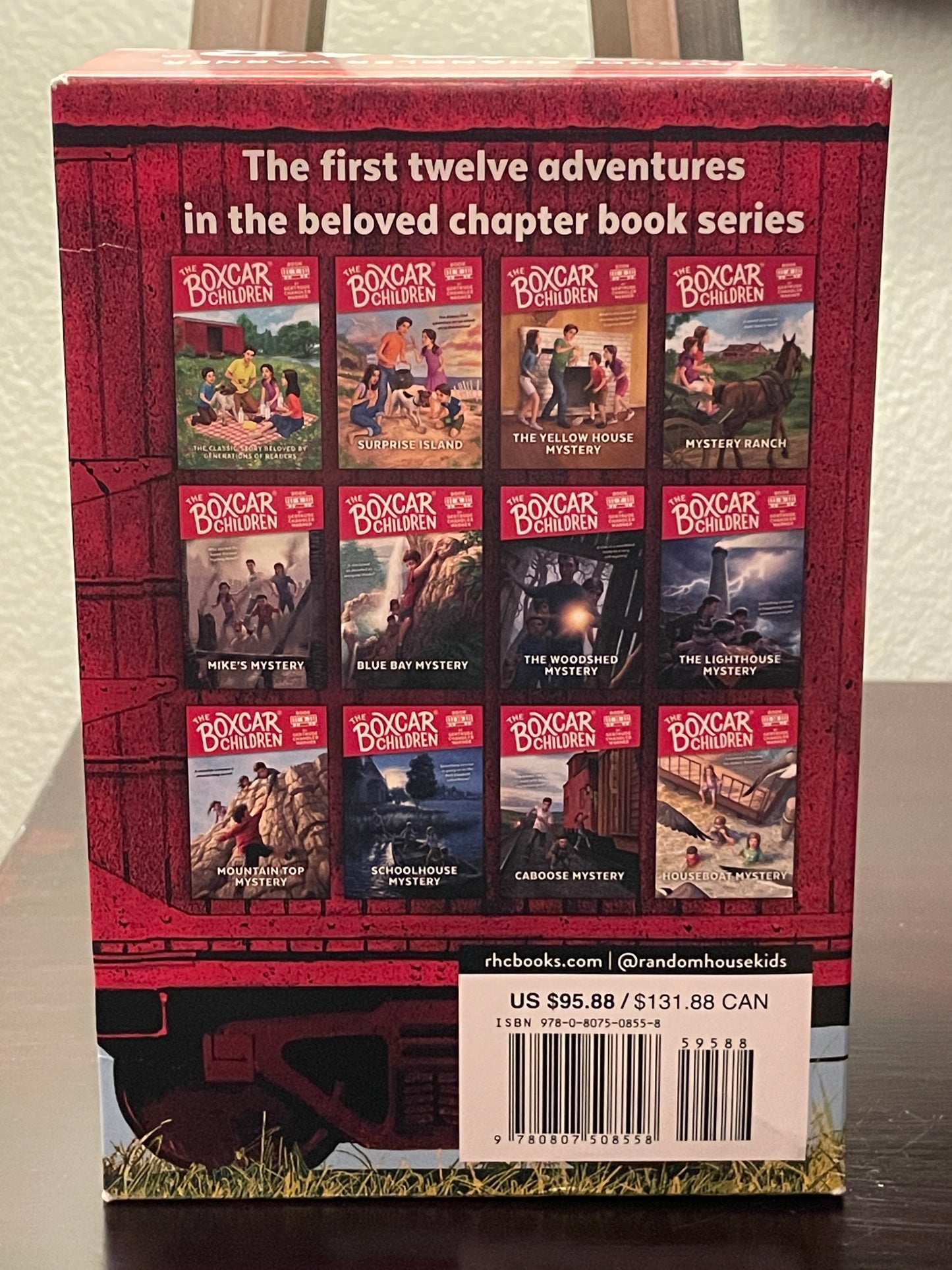 The Boxcar Children Bookshelf (The Boxcar Children Mysteries, Books 1-12) (Missing #5)