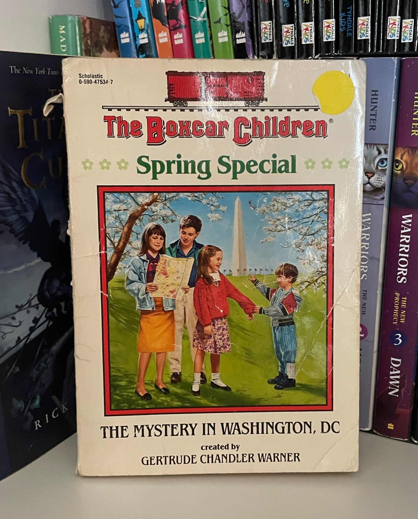 Box Car Children: The Mystery in Washington DC book cover